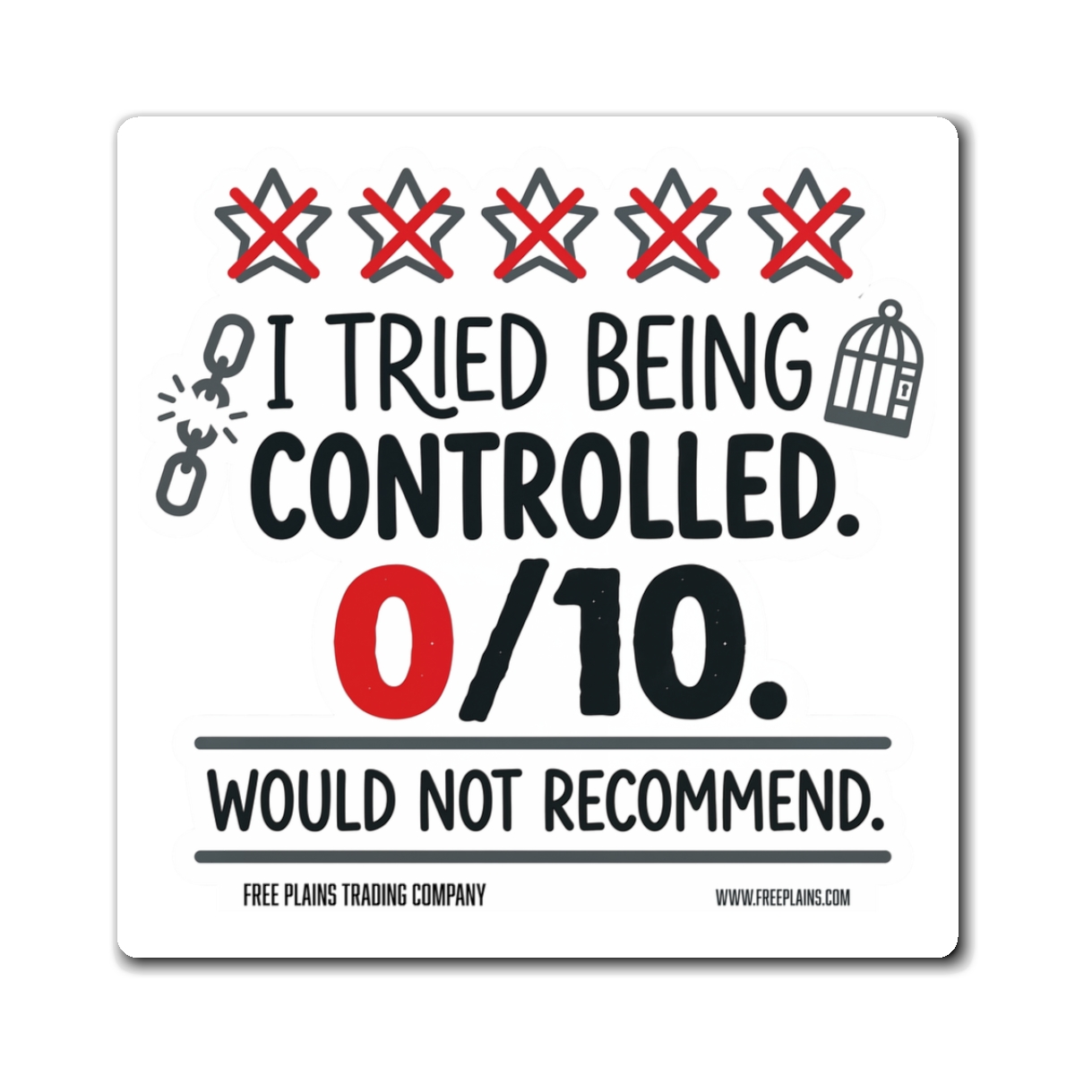 I Tried Being Controlled